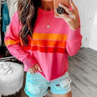 Mix-color Sweatshirt