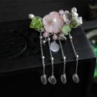 Flower Dangling Hair Pin/ Hair Comb