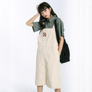 Color-block Cargo A-line Dress