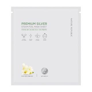 Nature Republic - Premium Silver Steam Foil Mask Sheet 1pc 30g