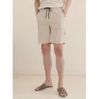 Band-waist Pocket-detail Cargo Shorts