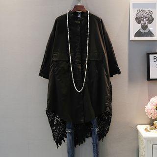 Long-sleeve Crochet Blouse