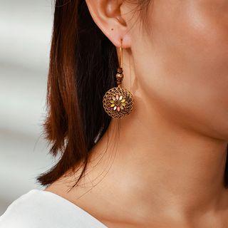 Totem Earring 9762 - 1 Pair - Gold - One Size