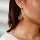 Totem Earring 9762 - 1 Pair - Gold - One Size