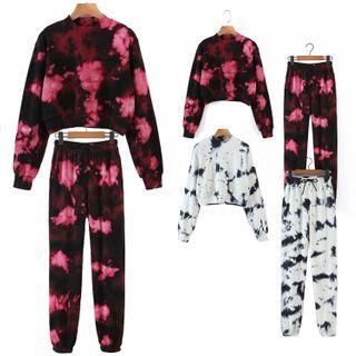 Set: Tie Dye Sweatshirt + Sweatpants
