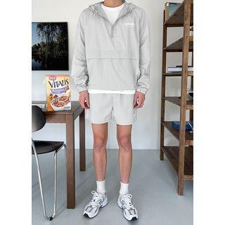 Anorak & Shorts Tracksuit Set