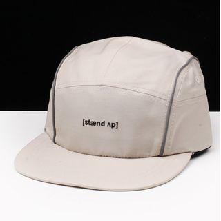Lettering Embroidered 5 Panel Cap