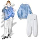 Tie-dyed Pullover / Sweatpants