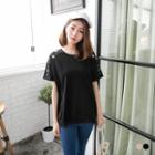 Grommet Short Sleeve T-shirt