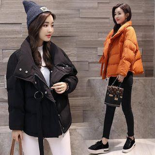 Funnel Neck Padded Jacket