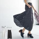 Dotted Maxi Skirt