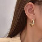 Alloy Drop Earring 1 Pair - E3011 - Gold - One Size