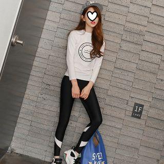 Set: Long-sleeve Swim Top + Pants