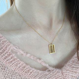 Abacus Pendant Necklace