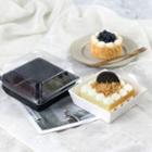 Set Of 5: Transparent Plastic Bag / Set Of 10: Bakery Plastic Box