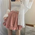 Frill Hem Culottes