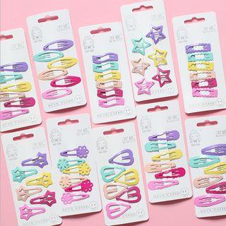 Set: Metal Hair Clip (various Designs)