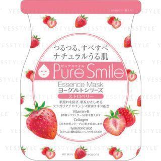 Sun Smile - Pure Smile Essence Mask Yogurt Series (strawberry) 1 Pc