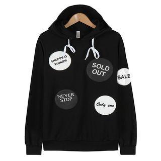 Hooded Patch Pullover