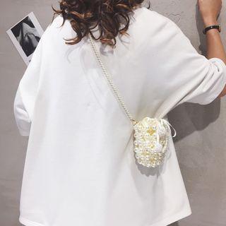 Pearl Crossbody Bag Off-white - One Size