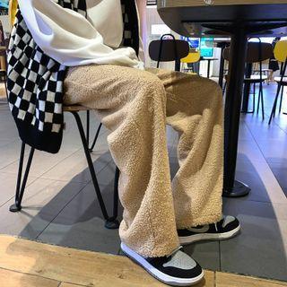 Fleece Loose Fit Pants
