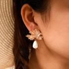 Ear Stud (various Designs) 8984 - 1 Pair - Gold - One Size