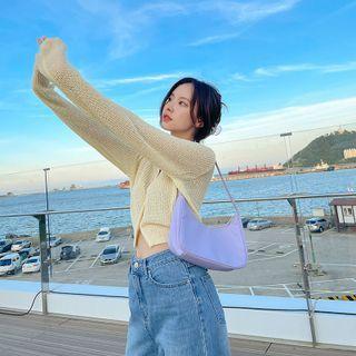 Pastel Knit Crop Cardigan
