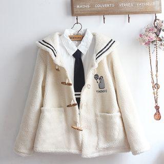Toggle Button Jacket / Shirt / Set