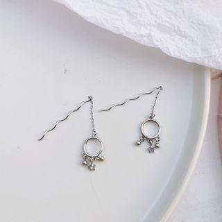 Alloy Dangle Earring 1 Pair - Earrings - One Size
