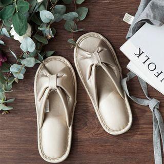 Ribbon Slippers - (s)