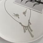 Melting Alloy Earring / Necklace