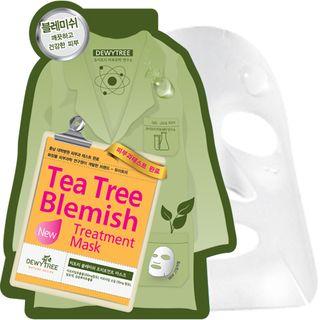 Dewytree - Tea Tree Blemish Treatment Mask 10pcs 10sheets