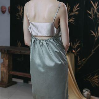 Layered Spaghetti Strap Dress