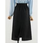 Front-slit A-line Skirt / Shirt