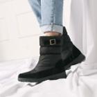 Belted Short Padded Boots