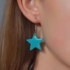 Star Resin Dangle Earring