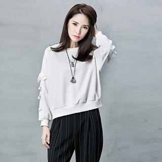 Bow Applique Pullover