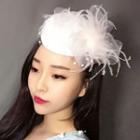 Cocktail Hat With Feather