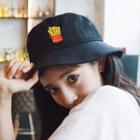 French Fries Embroidered Bucket Hat
