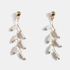 Resin Bar Dangle Earring 1 Pair - As Shown In Figure - One Size