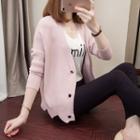 Scallop Hem Cardigan