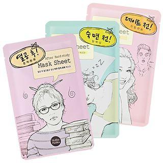 Holika Holika - Before & After Mask Sheet 1pc (9 Types) Brightening
