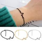 Alloy Heartbeat Bracelet