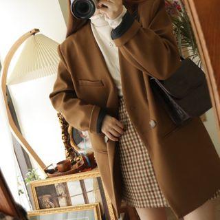 Double-breasted V-neck Jacket