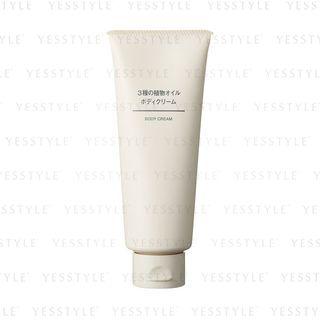Muji - 3 Kinds Of Plant Oil Body Cream 150g