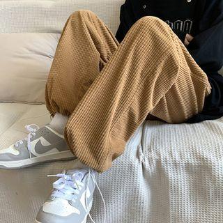 Waffle Harem Pants