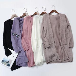 Dual Pocket Long Cardigan