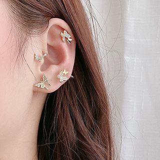 Set: 925 Sterling Silver Butterfly Earring (assorted Designs)