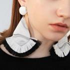 Acetate Fringed Dangle Earring 1 Pair - As Shown In Figure - One Size