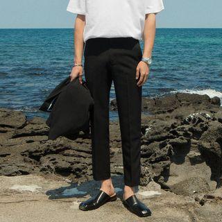 Straight-cut Dress Pants In 16 Colors